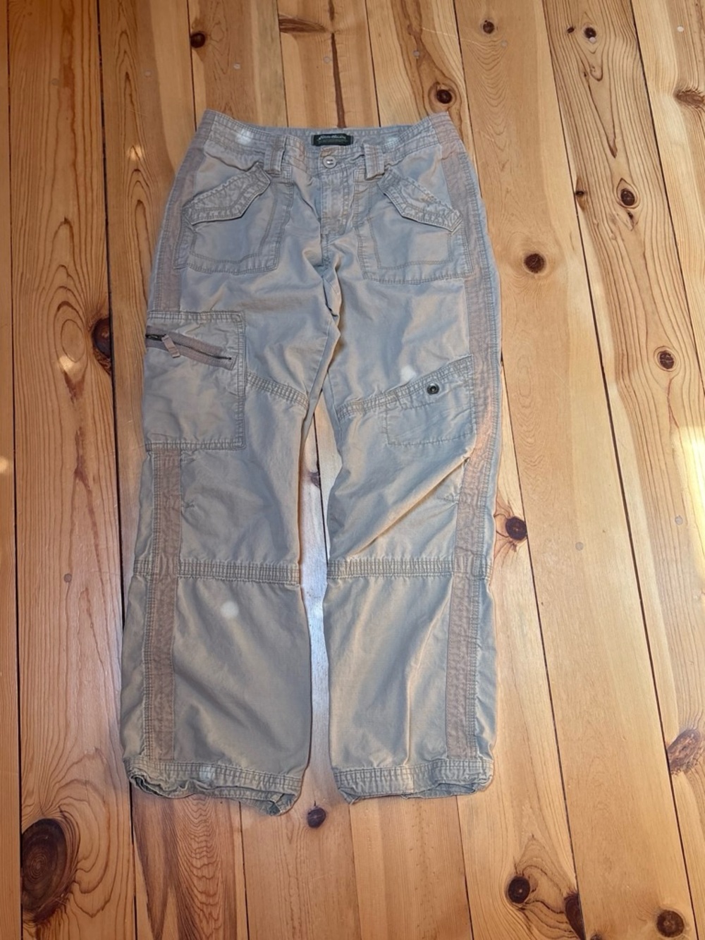 Eddie Bauer Khaki/Tan Cargo Pants